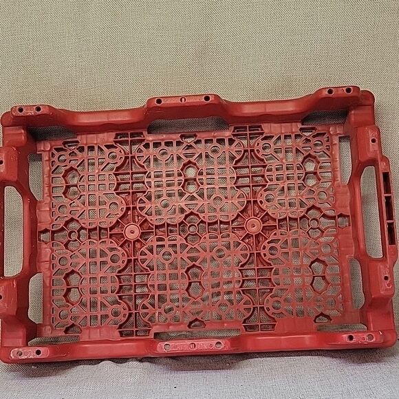 Coke Coca Cola Collectible Vintage Plastic Tray Crate Stackable 18” x 12” - Picture 6 of 9